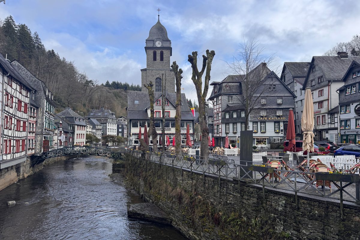 Die historische Altstadt von Monschau