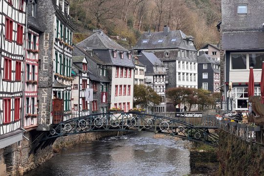 Die historische Altstadt von Monschau
