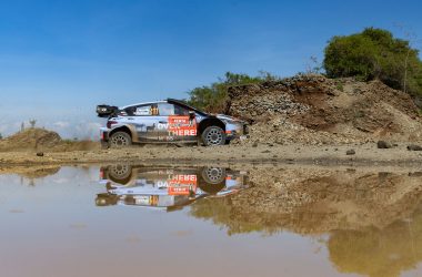 Thierry Neuville/Martijn Wydaeghe beim Shakedown der Safari-Rallye Kenia