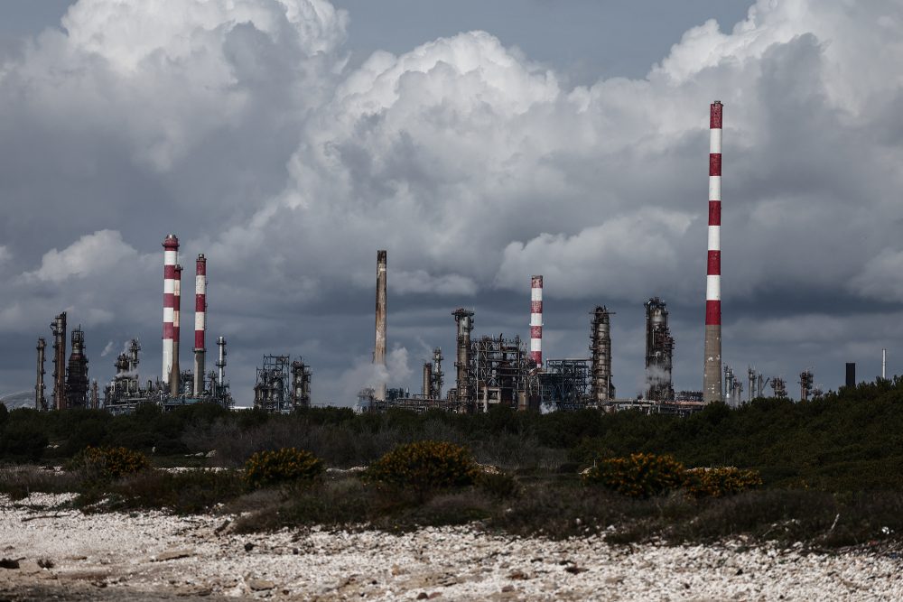 Ölraffinerie in Martigues in Südfrankreich