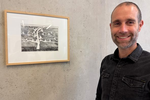 Baelener Künstler Raphaël Demarteau versammelt Kunst im RWTH-Institut