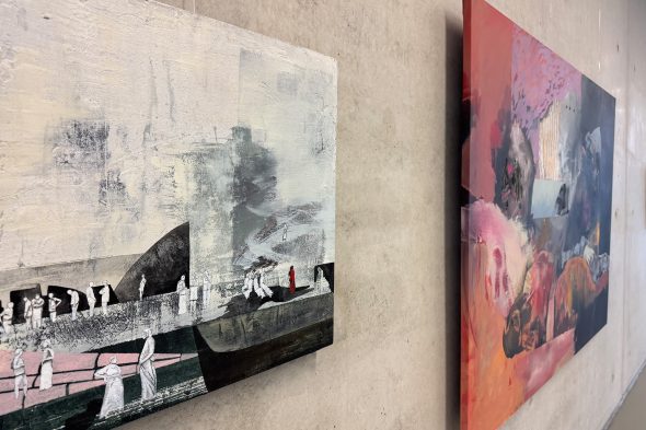 Baelener Künstler Raphaël Demarteau versammelt Kunst im RWTH-Institut