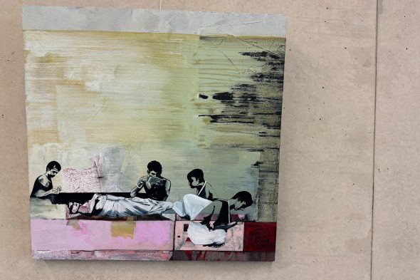 Baelener Künstler Raphaël Demarteau versammelt Kunst im RWTH-Institut