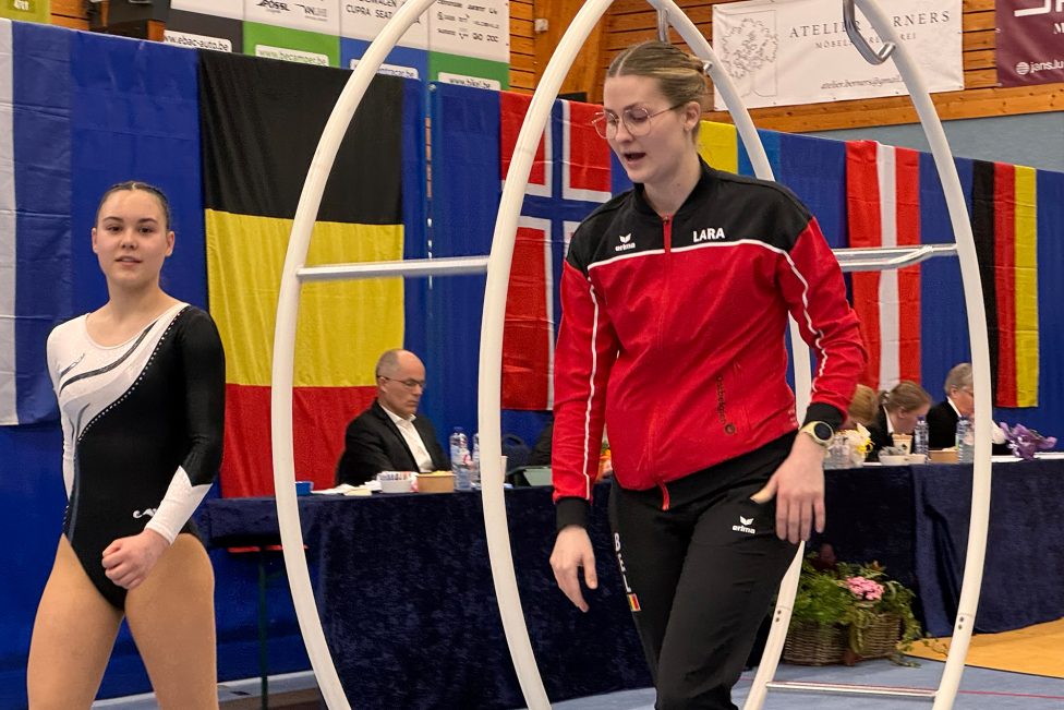 Lara Patzer ist zum ersten Mal für das Rhönrad-Turnierwochenende verantwortlich