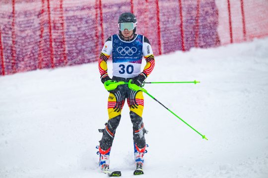 Sam Maes an Tag zehn der Olympischen Winterspiele 2026