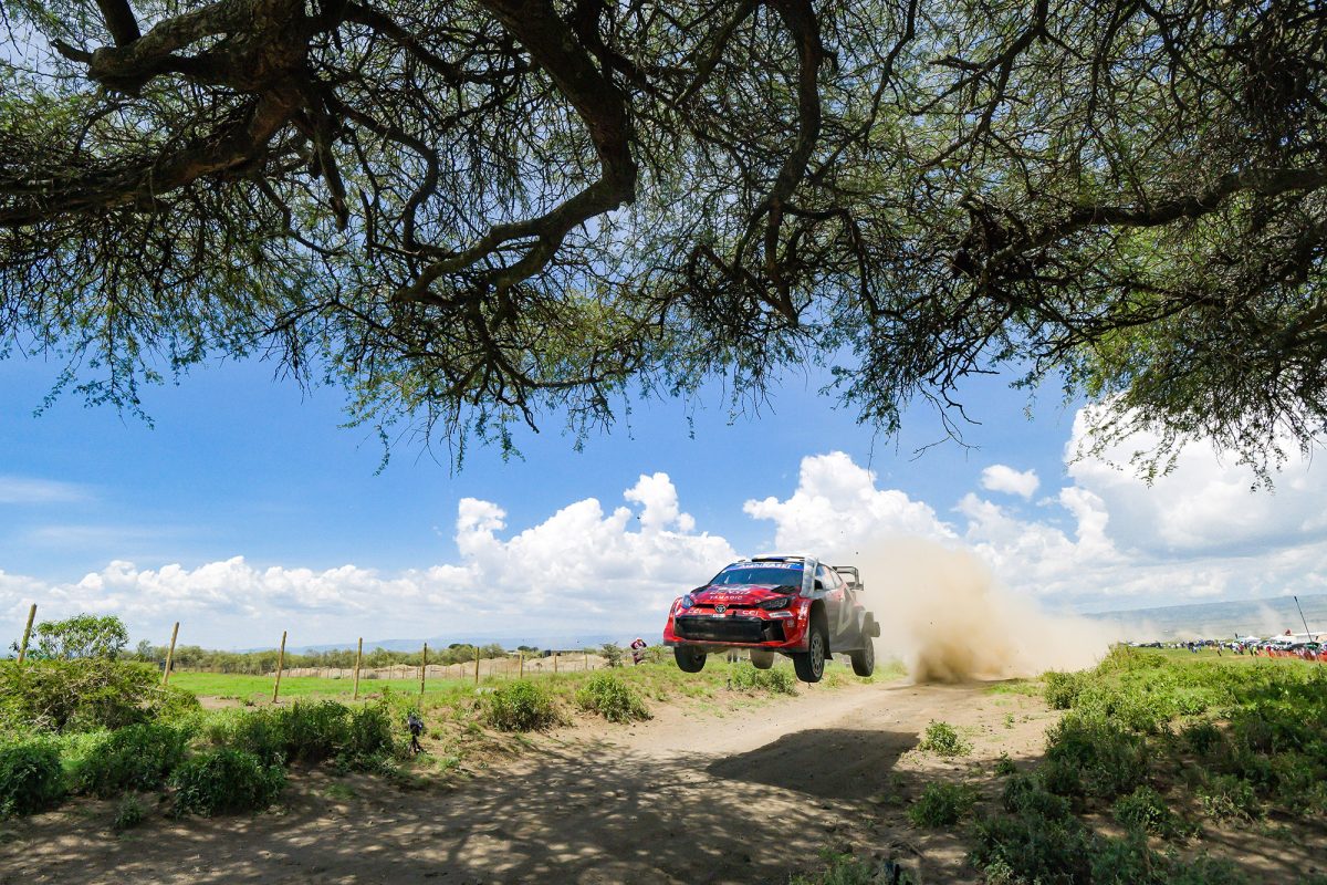 Oliver Solberg/Elliott Edmondson bei der Rallye Kenia