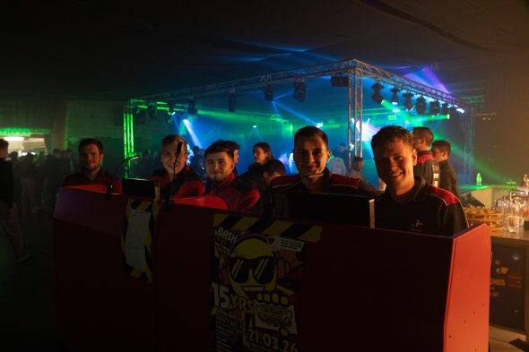 Party "Safety First Session" im Kulturzentrum Herzebösch in Elsenborn