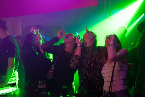 Party "Safety First Session" im Kulturzentrum Herzebösch in Elsenborn