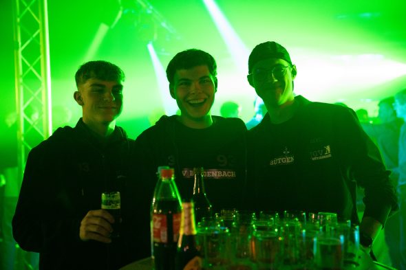 Party "Safety First Session" im Kulturzentrum Herzebösch in Elsenborn