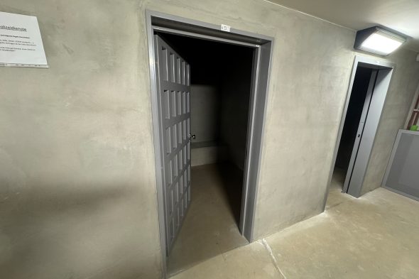 Gefängniszelle im Eupener Gerichtsgebäude