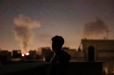 Rauchwolken über Teheran