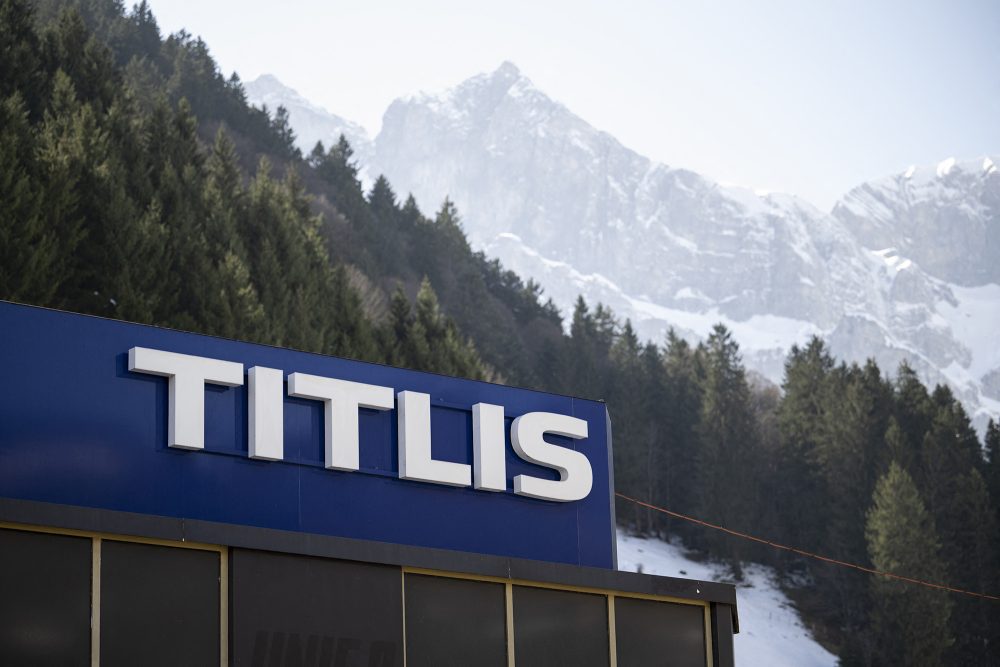 Station einer Titlis-Seilbahn