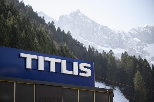 Station einer Titlis-Seilbahn