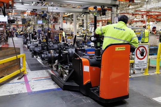 Volvo-Produktion in Gent