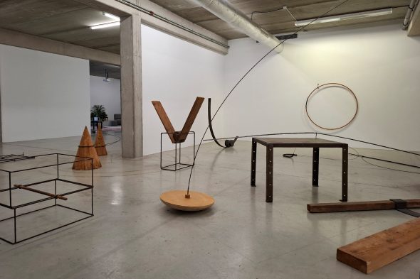 Werke in der Ausstellung "Werdeformen"