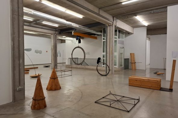 Werke in der Ausstellung "Werdeformen"