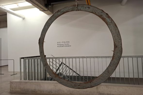 Werke in der Ausstellung "Werdeformen"