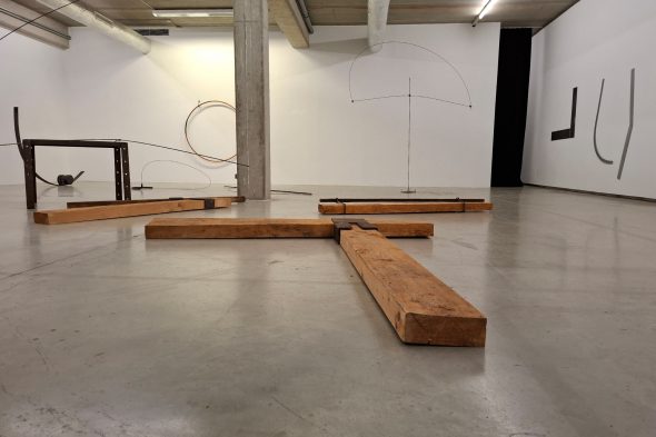 Werke in der Ausstellung "Werdeformen"