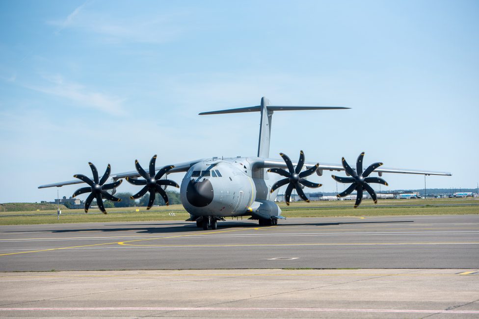 Airbus A400M der belgischen Armee in Steenokkerzeel