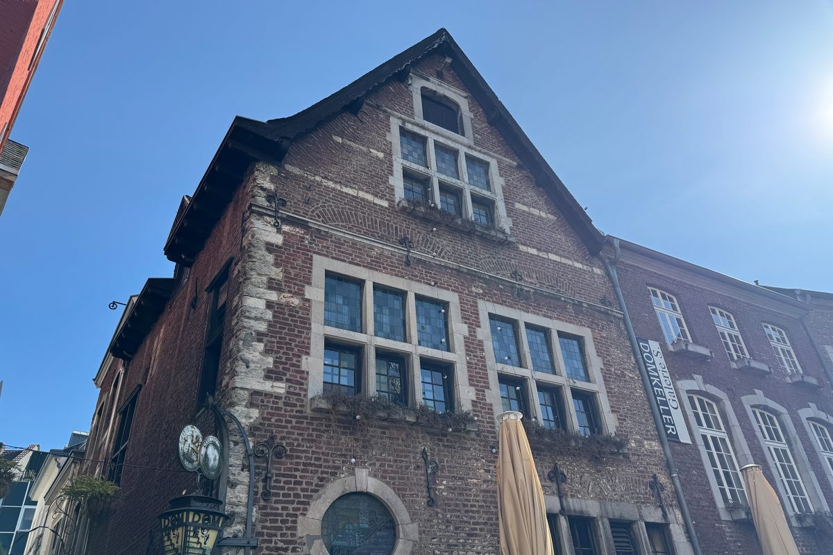 Gebäude mit historischer Fassade in Aachen