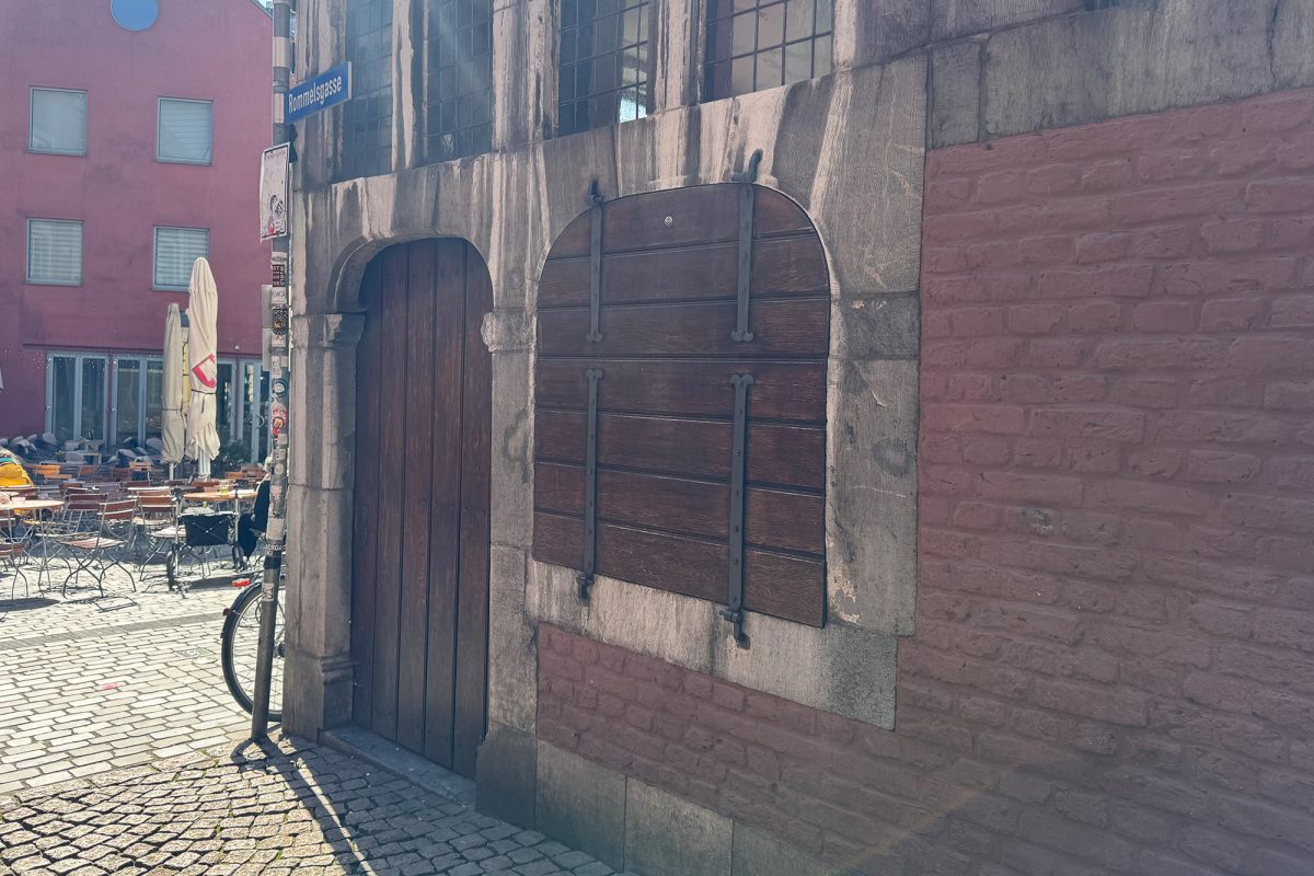 Gebäude mit historischer Fassade in Aachen