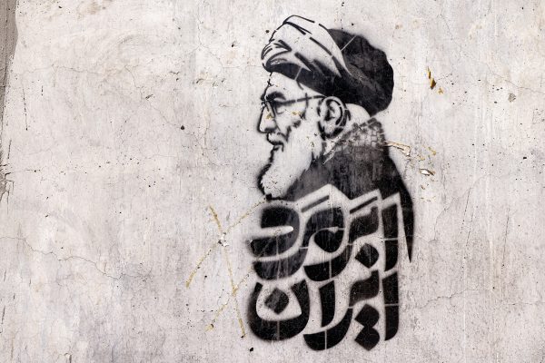 Zeichnung von Modschtaba Chameneis Vater Ali Chamenei