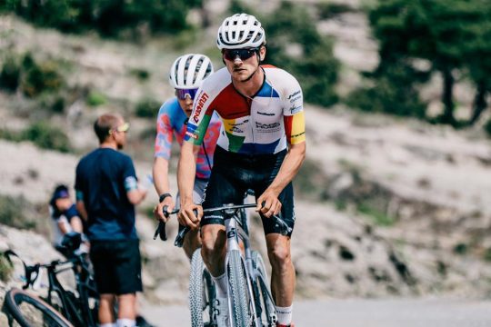 Arne Janssens bei der Gravel World Series in Monaco