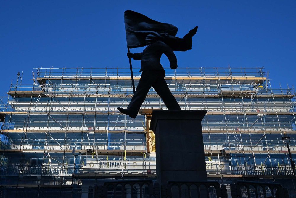 Banksy-Statue in London