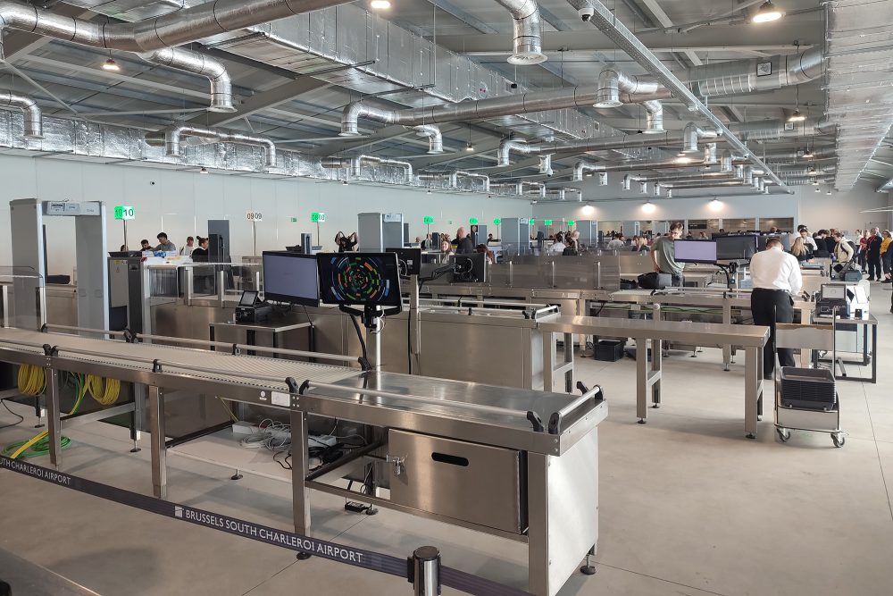 Neues Gebäude für Sicherheitskontrollen am Flughafen Charleroi