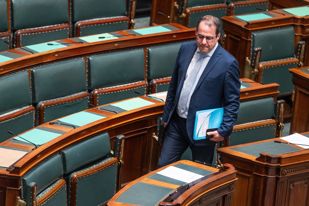 David Clarinval in der Kammer