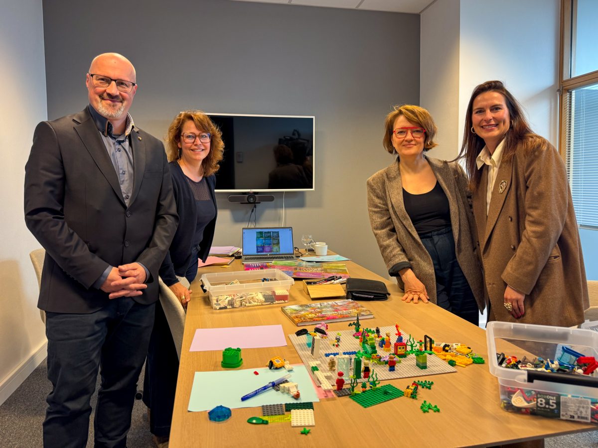 Jean-Michel Crapanzano, Miriam Elebe, Jana Rusch und Stephanie Rauss