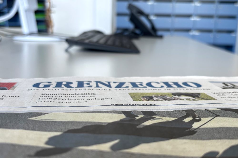 Ausgabe der Zeitung