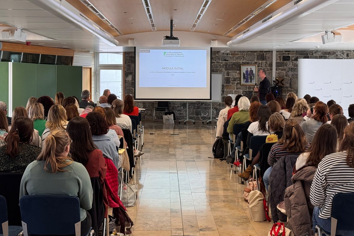 Intrafamiliäre Gewalt: Weiterbildung im Ministerium der DG