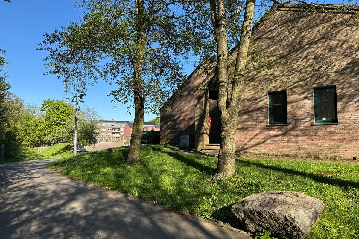 Das Gebäude des Jugendzentrums Area 48 in Raeren