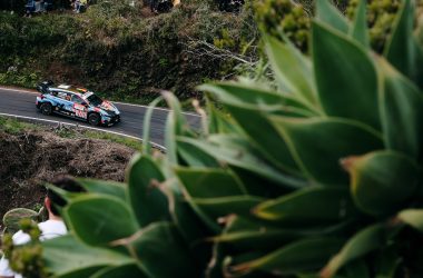 Thierry Neuville/Martijn Wydaeghe beim Shakedown der Rallye Kanarische Inseln