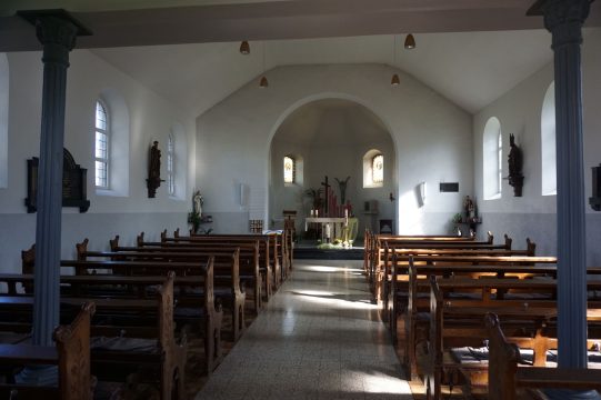 Innenraum der Kapelle in Mirfeld (Bild: Stephan Pesch/BRF)