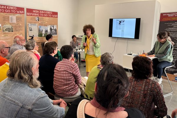 Historikerin Anne Morelli hält im Ikob einen Vortrag zum Thema Kriegspropaganda