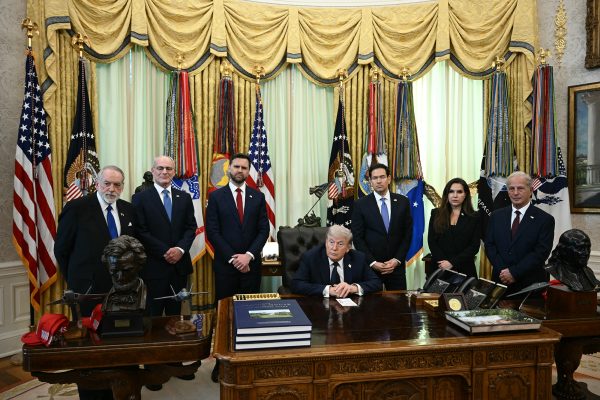 Treffen von Vertretern Israels und des Libanon im Weißen Haus am 23. April 2026