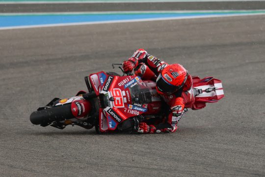 Marc Marquez stürzt in Jerez