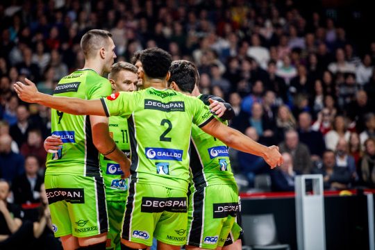 Spieler von Volley Menen