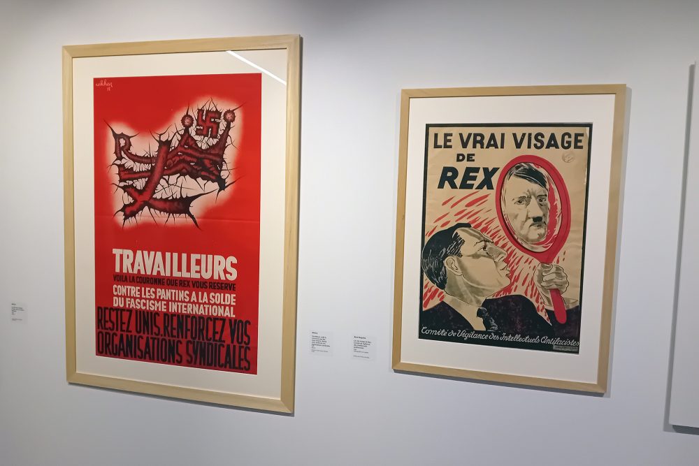 Werke in der Ausstellung "Regards pluriels - L'art belge et l'utopie communiste au XXe siècle"