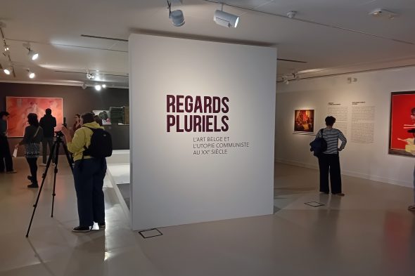 Werke in der Ausstellung "Regards pluriels - L'art belge et l'utopie communiste au XXe siècle"