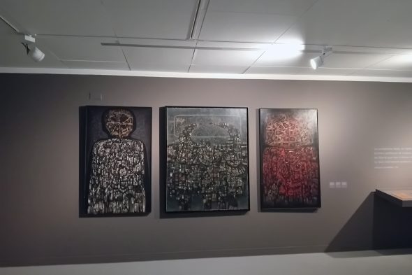 Werke in der Ausstellung "Regards pluriels - L'art belge et l'utopie communiste au XXe siècle"