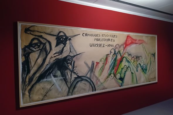 Werke in der Ausstellung "Regards pluriels - L'art belge et l'utopie communiste au XXe siècle"