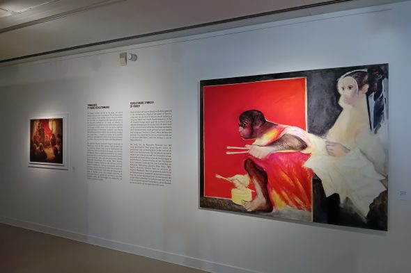 Werke in der Ausstellung "Regards pluriels - L'art belge et l'utopie communiste au XXe siècle"