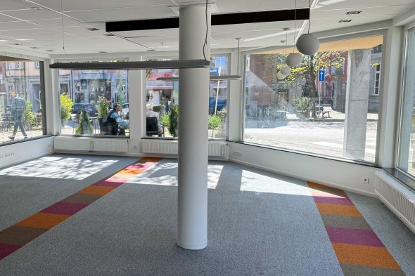 Die neuen Räumlichkeiten von innen