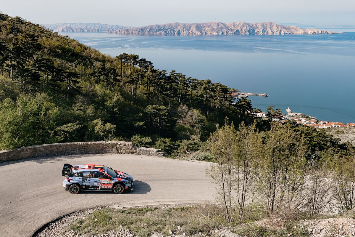 Thierry Neuville/ Martijn Wydaeghe bei der Rallye Kroatien