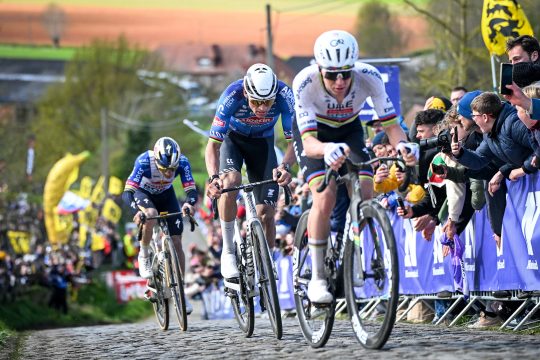 Evenepoel, van der Poel und Pogacar am Sonntag bei der Flandern-Rundfahrt