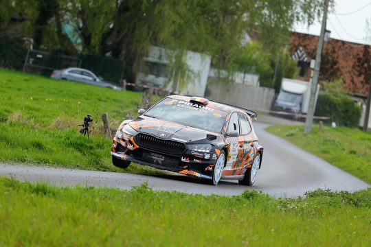 Maxime Potty/Renaud Herman im Skoda Fabia Rally2