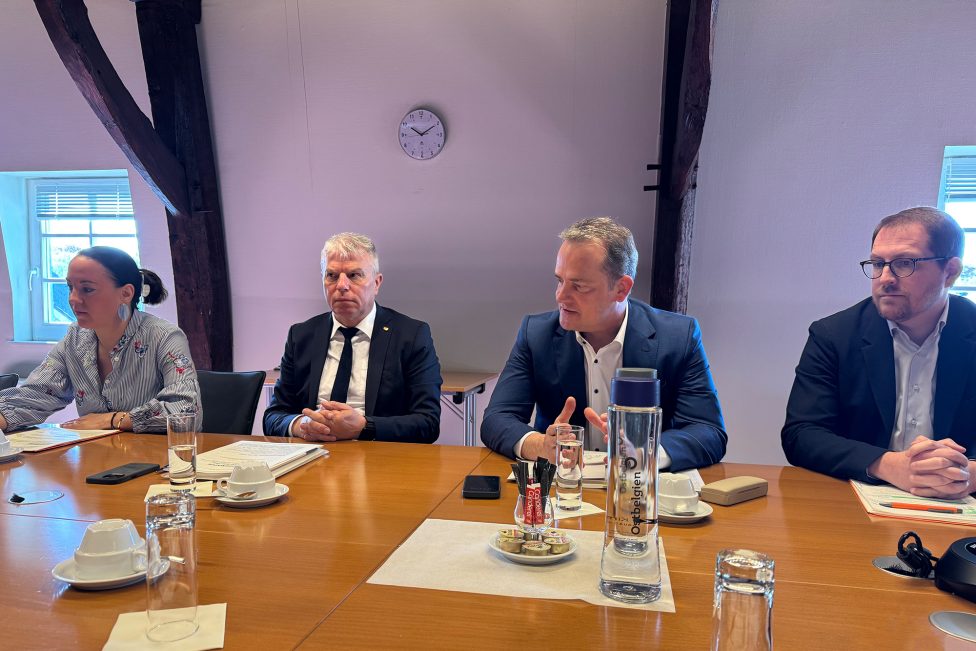 Lydia Klinkenberg, Gregor Freches, Oliver Paasch und Jérôme Franssen